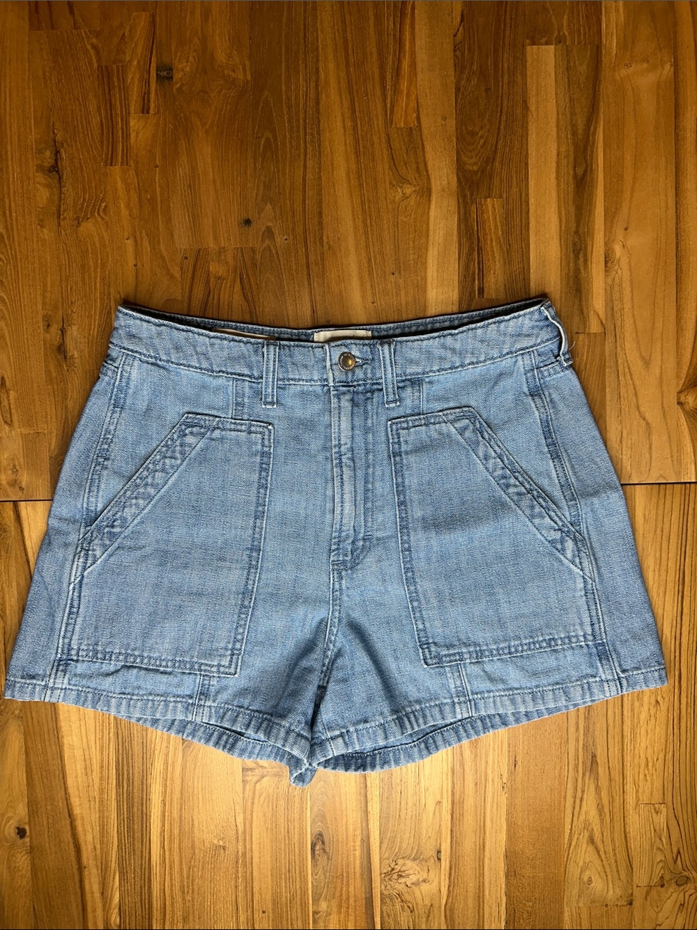 Universal Threads Women's High-Rise Utility Denim Shorts